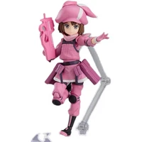 100 originalanime gun gale online llenn figma 12cm pvc action figure anime figure model toys figure collection doll gift
