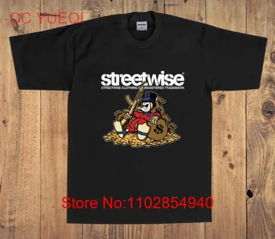 Футболка Streetwise Treasure Urban Streetwear мужская футболка для взрослых черная новый размер
