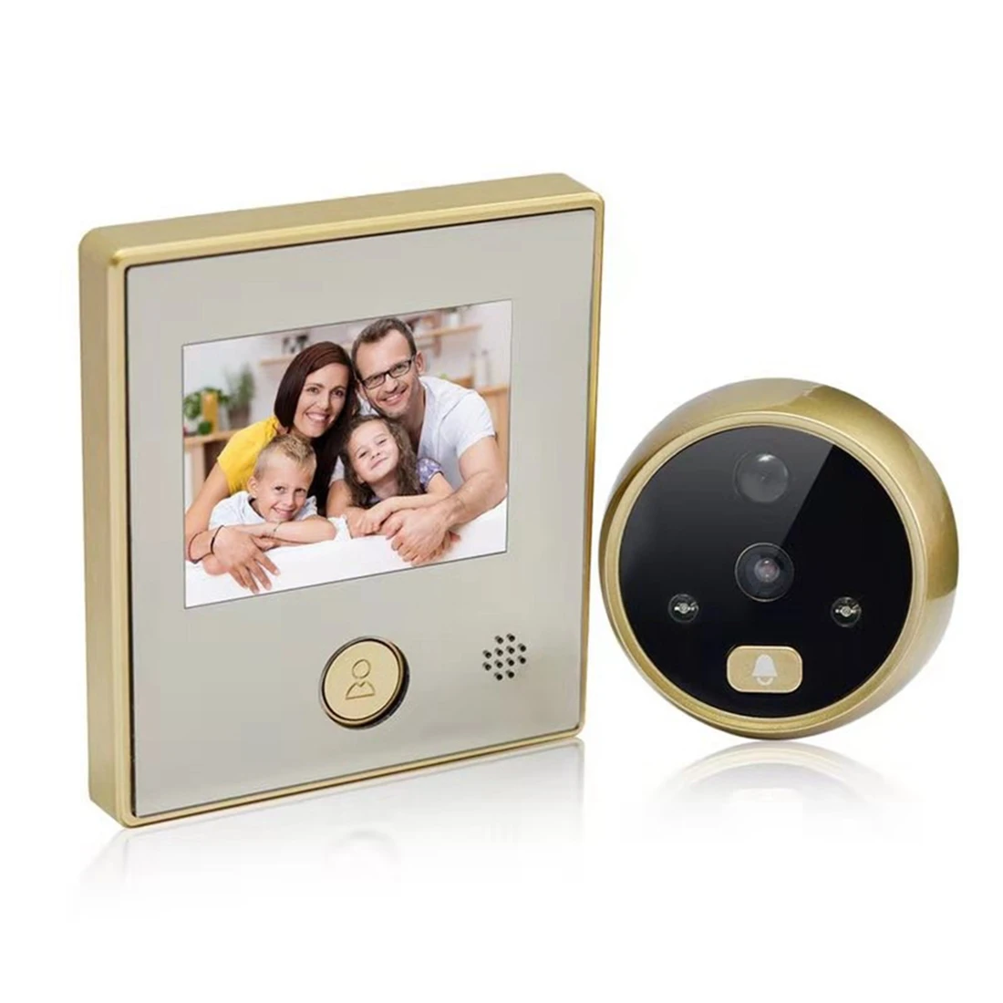 3 Inch TFT Color HD Digital Door Camera Eye Doorbell Electric Door Eye Move Detection 160 Degree Peephole Viewer Video