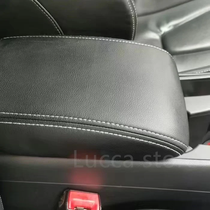 

Замшевая основа для VW Volkswagen Tiguan MK1 MK2, аксессуары, кожаный центральный подлокотник, защитный рукав, модификация украшения