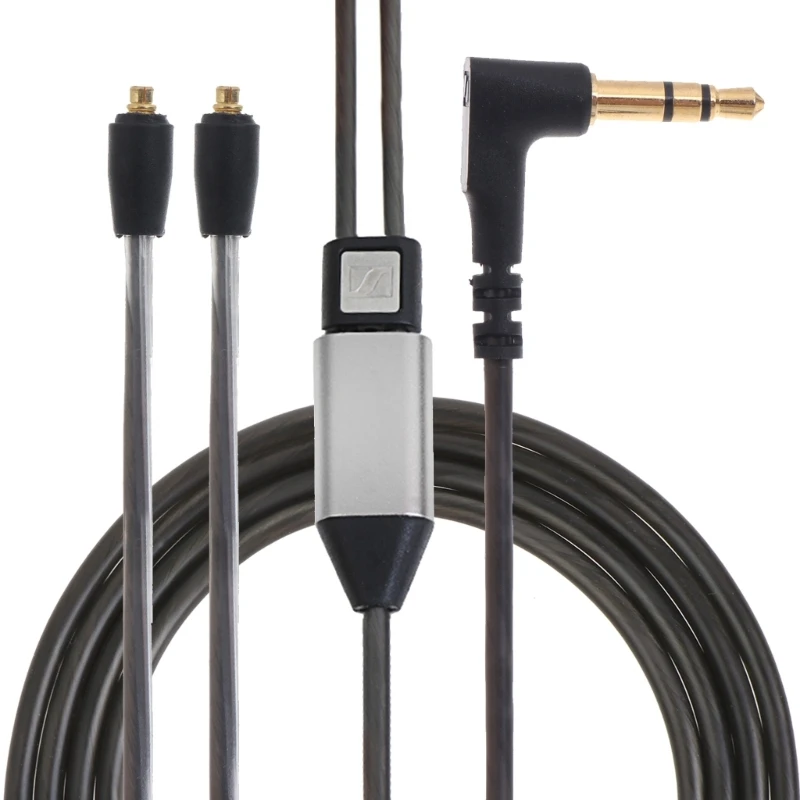 

E8BA 51-дюймовый IE90 3,5 мм разъем для наушников кабель для Shure SE535 425 SE846 Сменный кабель для наушников шнур