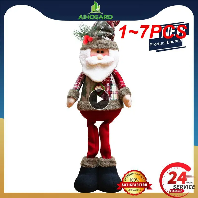 

1 ~ 7 шт. Очаровательная Красочная рождественская елка, Рождественское украшение, привлекательное уникальное Очаровательное украшение