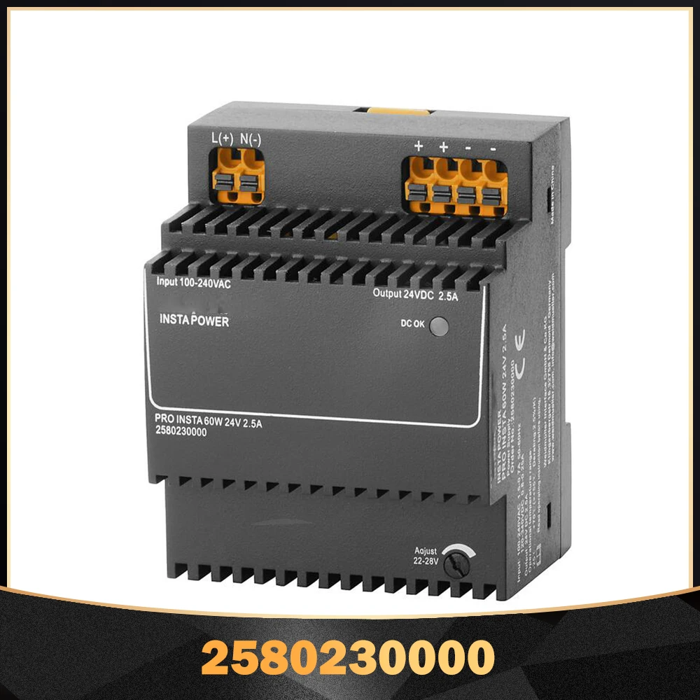 

2580230000 For Weidmuller Switching Power Supply PRO INSTA 60W 24V 2.5A