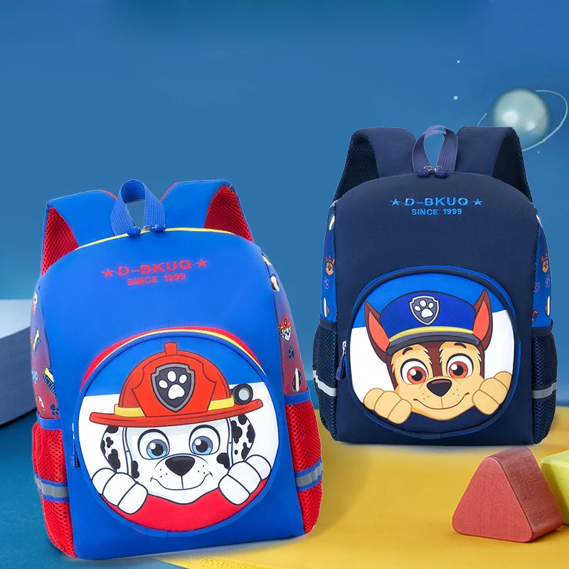 Spin Master Toddler Backpack Kawaii Bag PAW Patrol Girls Gifts Zipper Backpack Fashion Cartoon Kids Bags Baby Handbag Polyester