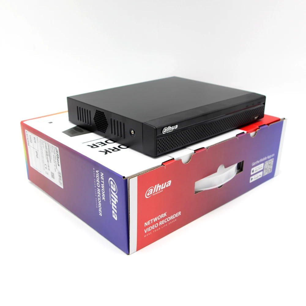 Оригинальный компактный сетевой видеорегистратор Dahua NVR4104HS-P-4KS3 и NVR4108HS-8P-4KS3 4/8
