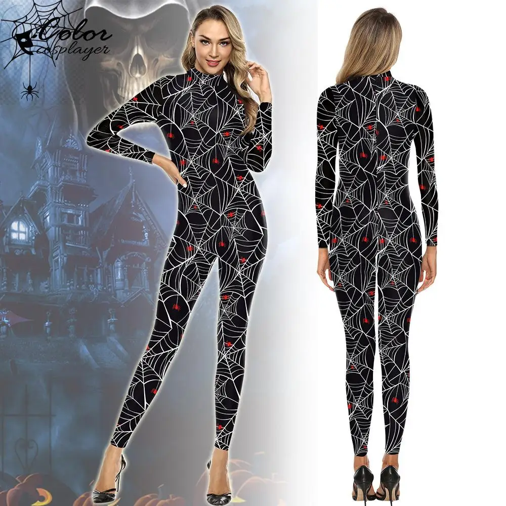 

Color Cosplayer Steampunk Bodysuits 3D Printing Adult Jumpsuits Halloween Cosplay Costume Carnival Party One-Piece Sports Suit