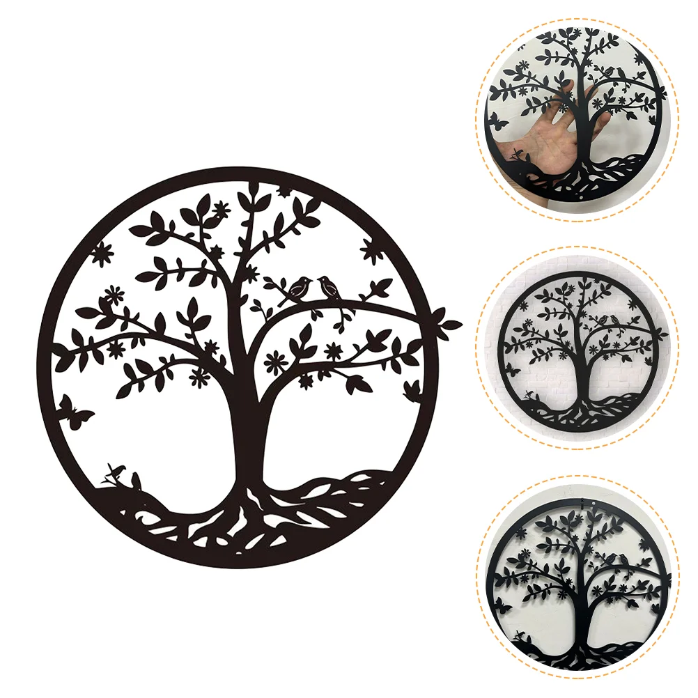 

Exquisite Metal Life Tree Wall Wall Hanging Ornament for Living Room Bedroom