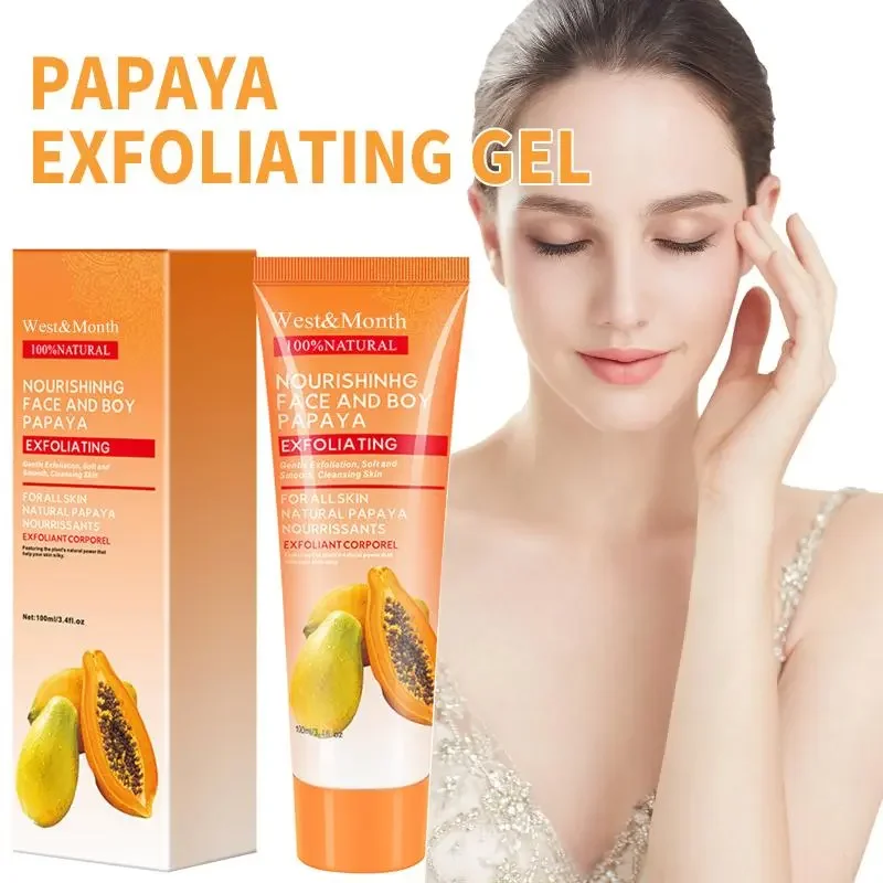 Очищающий гель Xiyue Papaya мягко