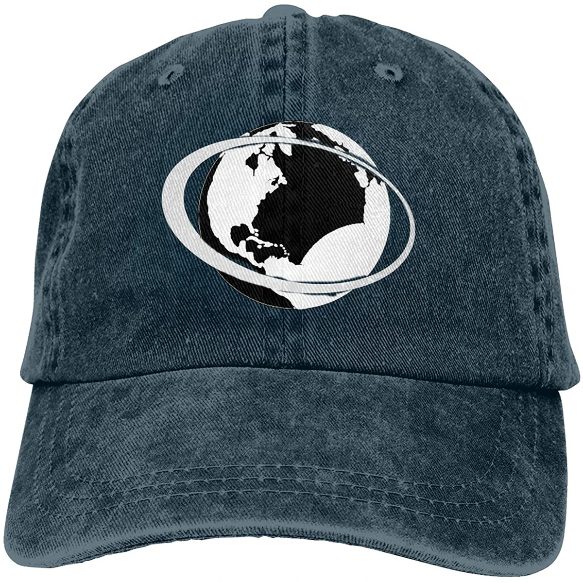 

Planet The Earth Sports Denim Cap Adjustable Unisex Plain Baseball Cowboy Snapback Hat