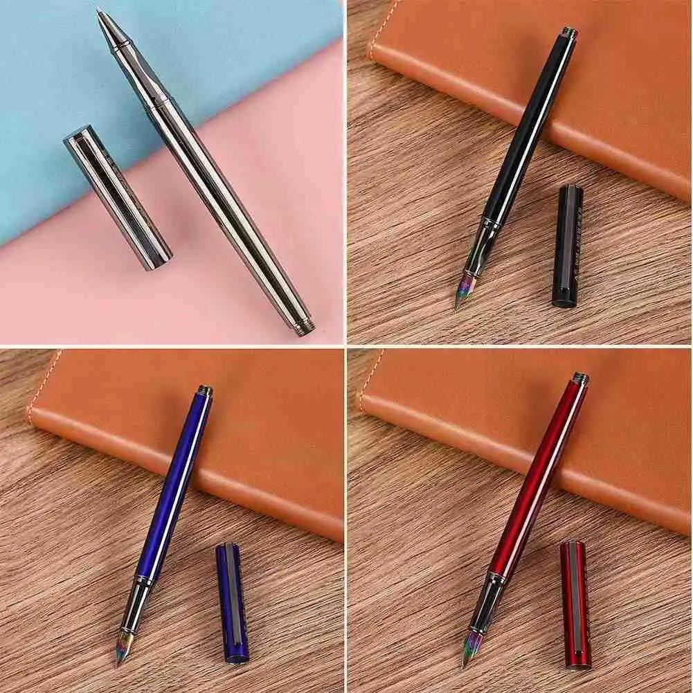 

Technology Fountain Pen 0.38mm Nib And Eternal Writing Painting Kids Inkless Student Dual Pen Sketch Gifts Art Purpose Penc M5f4