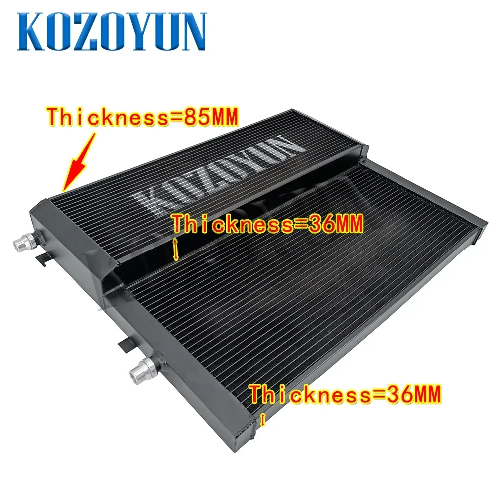 Алюминиевый зарядный радиатор для BMW B58 540i 540ix G30 G31 xDrive 16-23