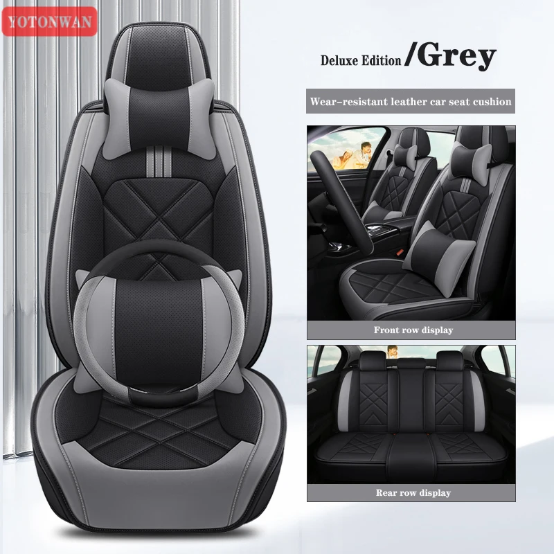 

YOTONWAN Full Coverage Universal Car Seat Cover For Mercedes Benz All Model C200l E300l GLC260 GLE320 GLA200 W203 Auto Parts