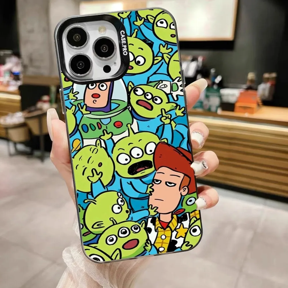 Чехол для телефона История игрушек матовый серебристый чехол с тремя глазами