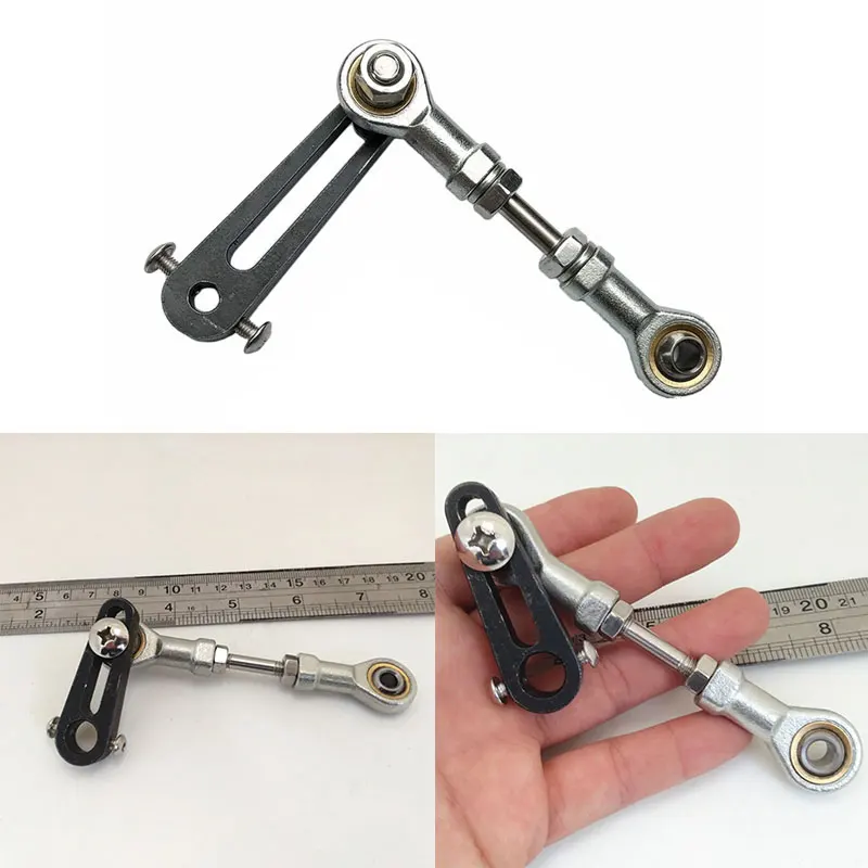 

JHD-Reciprocating Telescopic Rocker Arm 20-80Mm Adjustable Stroke DIY Rocker Lever Reciprocating Motor Accessories
