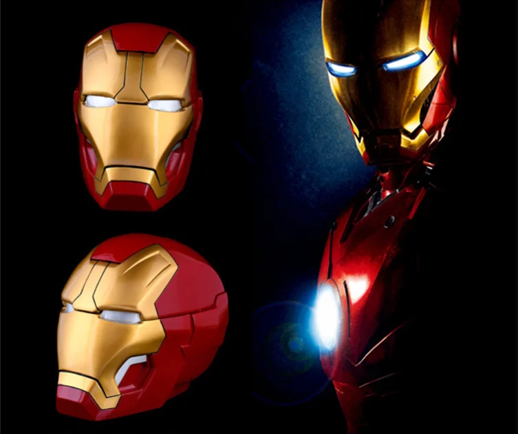 

[Disney] Marvel super hero iron man ashtray figure Collection model toy kids child adult gift high quality
