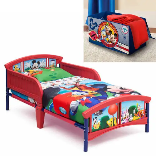 

Детская кровать со складной игрушечной коробкой