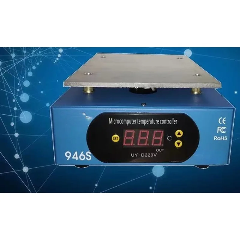 

Нагревательная платформа с постоянной температурой 946S, экран для ремонта и удаления фотоэлектрической нагревательной пластины, подогревательная платформа