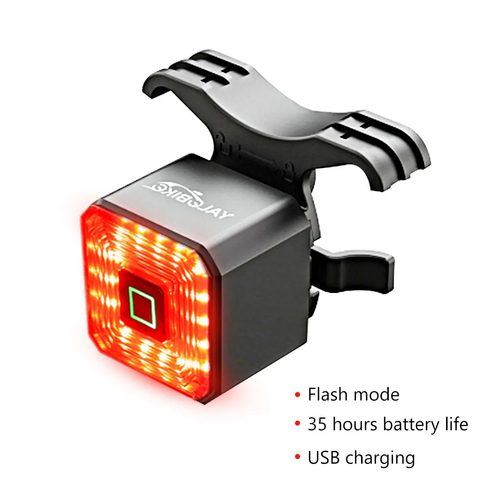 Умный велосипедный задний фонарь Аксессуары для велосипеда автоматическое