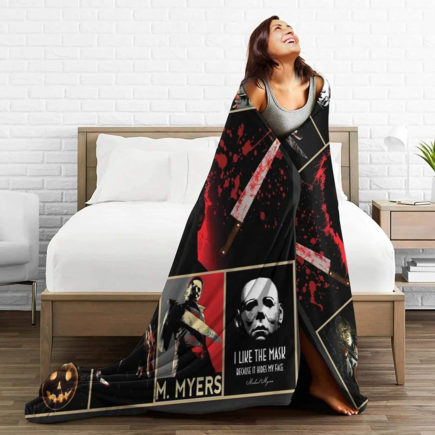 Одеяло мой ужас из фильма Кошмар убийца детский подарок высококачественное