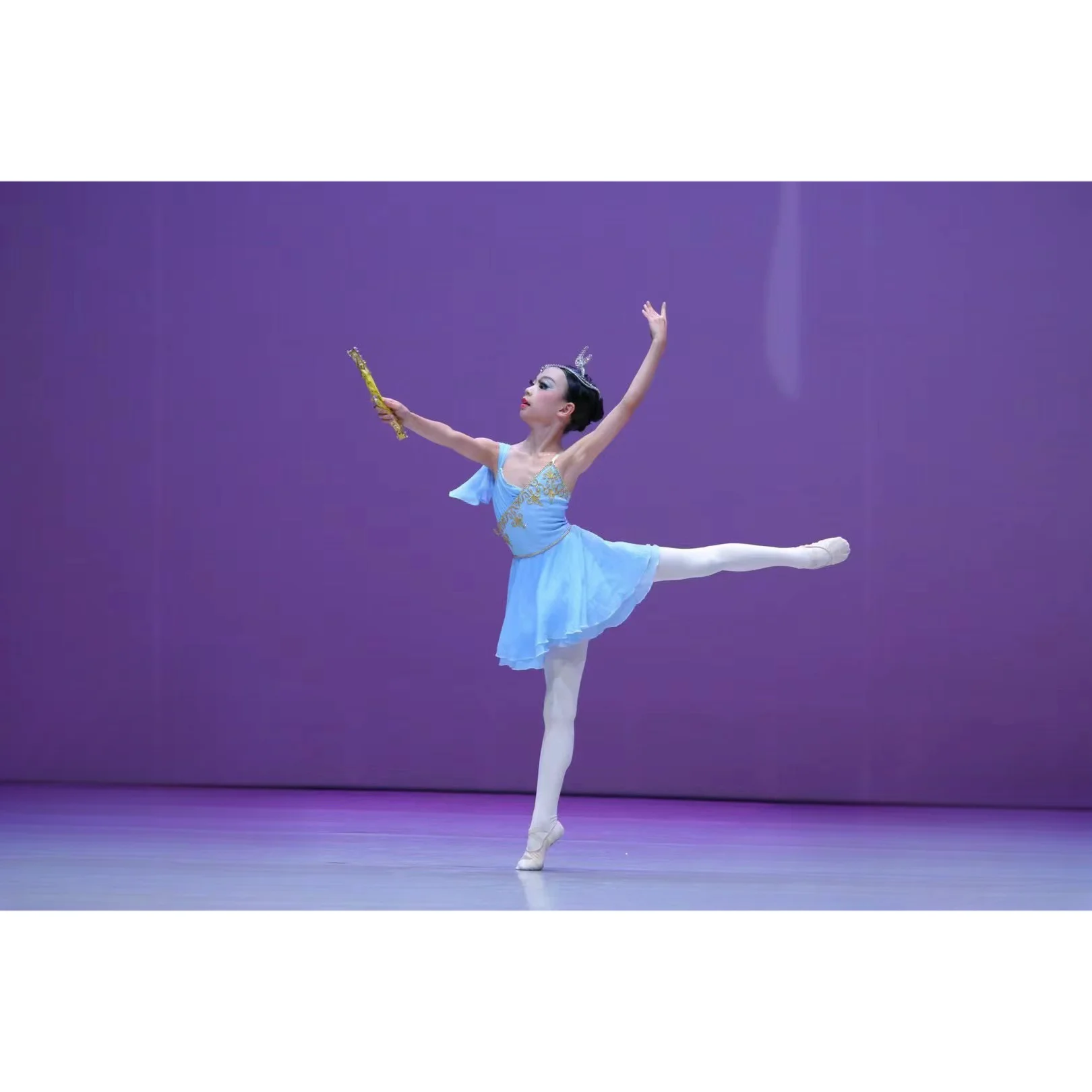 

Голубой Костюм Балерины Купидона, Высококачественная шифоновая юбка на заказ для детей