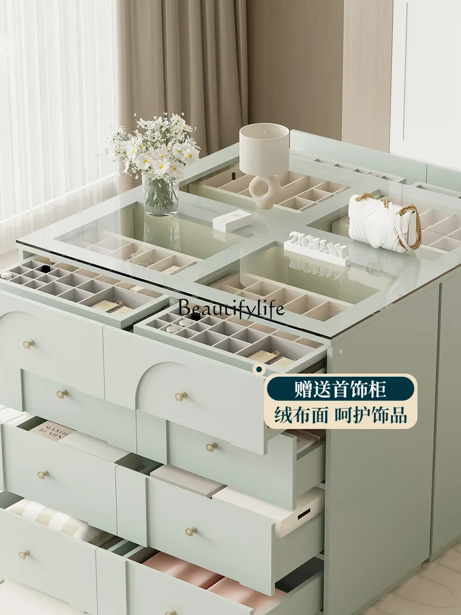 Шкаф для хранения встроенная гардеробная средний остров спальня украшения