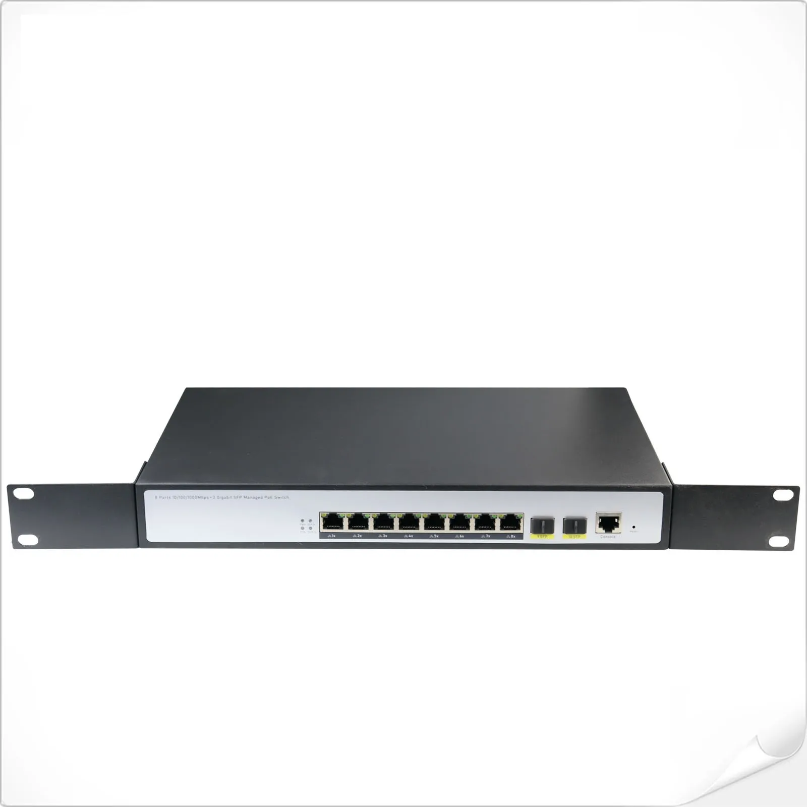 

L2+ 8-Port 10/100/1000T 802.3at PoE + 2-Port 100/1000X SFP Managed Switch