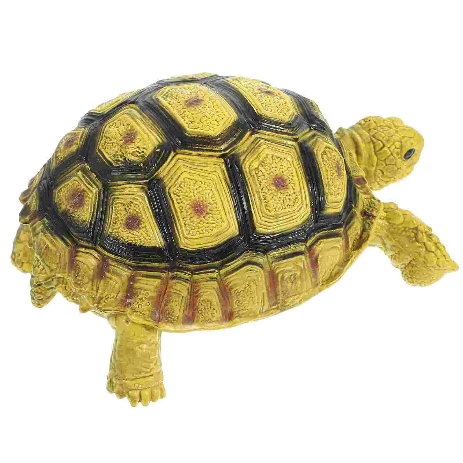 

Animal Model Decor Turtle Figurine Figurines Kids Playset Simulated Toy Fake Simulation Decoration Figure