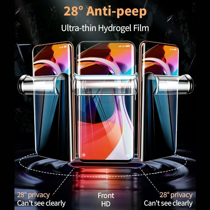 Антишпионская Гидрогелевая пленка для защиты экрана Nokia 7 1 2 6 1System 5 4 3 8 X5