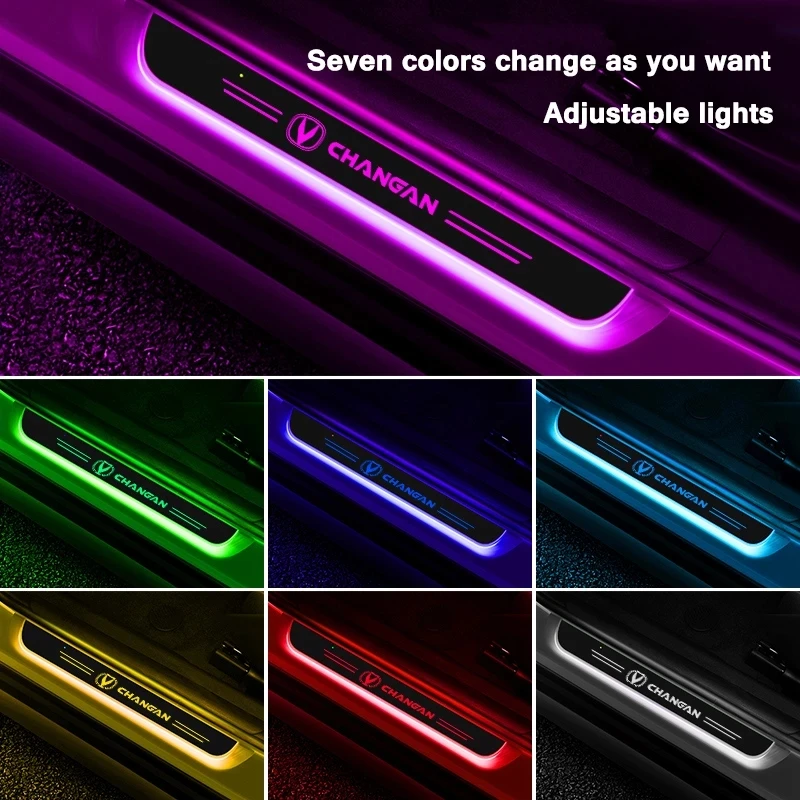 

Car Streamer Welcome Pedal Threshold LED Atmosphere Light For Changan CS75 CS35 CS15 CS95 CS55 CS85 UNI-V UNI-T UNI-K Auto parts