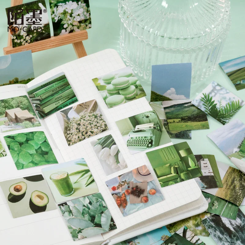 

Scrapbooking Sticker Set Stickers Aesthetic Korea Fresh Stickers For Diary Papeleria Stationery 45pcs Наклейки Канцелярия 스티커