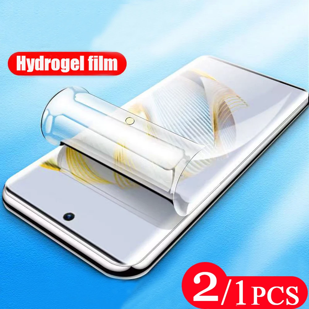 

2/1pcs hydrogel film for huawei Nova 10Z 10 9 Pro 8i soft full cover phone screen protector protective film nova 7 8 SE youth