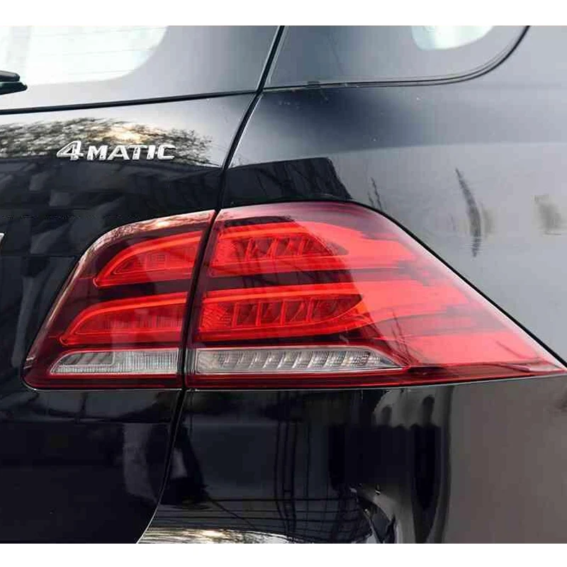 Для Mercedes-Benz W166 GLE320 GLE350 GLE400 GLE500 GLE550 2015-2019 красный задний автомобильный