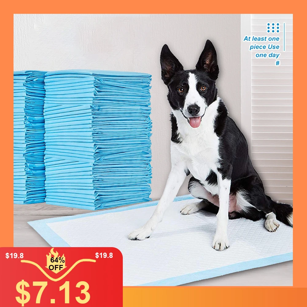 Подгузник для домашних животных дрессировочная подушка мочи одноразовый