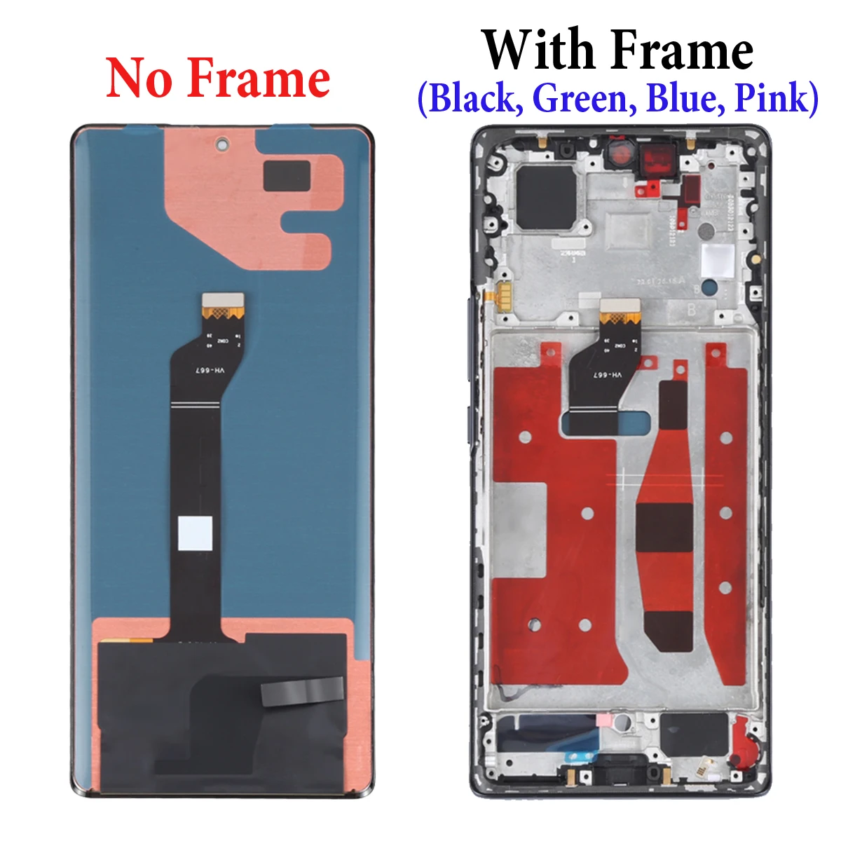 Original For Huawei Honor 60 Honor60 LSA-AN00 LCD Display Touch Screen Digitizer Assembly With Frame enlarge