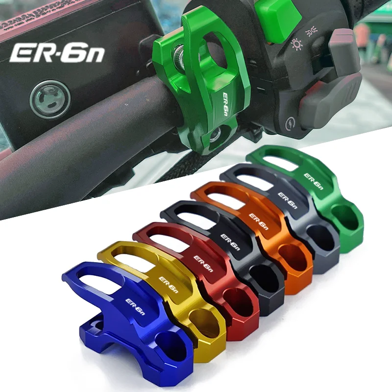 

For Kawasaki ER6N ER 6N ER-6N 2006-2016 2013 2014 Motorcycle Brake Master Cylinder Bracket Bag Luggage Clamp Holder Helmet Hook