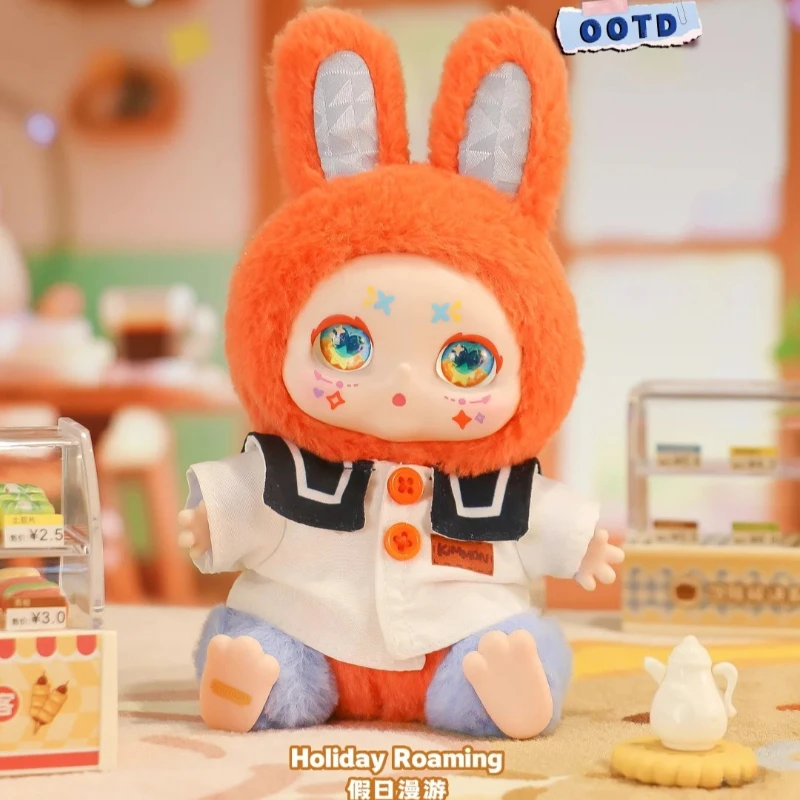 Фото Коллекционные игрушки Kimmon Blind Box: серия MIMON OOTD Fashion Trend – загадочные коробки с крутыми аниме-фигурками, брелоками, виниловыми и плюшевыми подвесками, украшения для сумок, подарки №4
