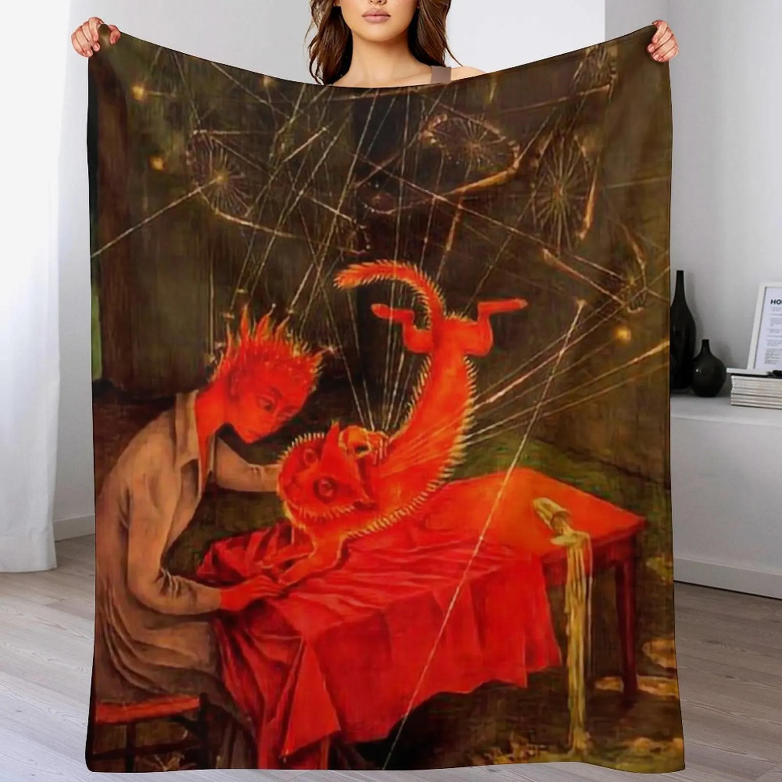 Тонкое зимнее одеяло Sympathy by Remedios Varo красивые одеяла для волос