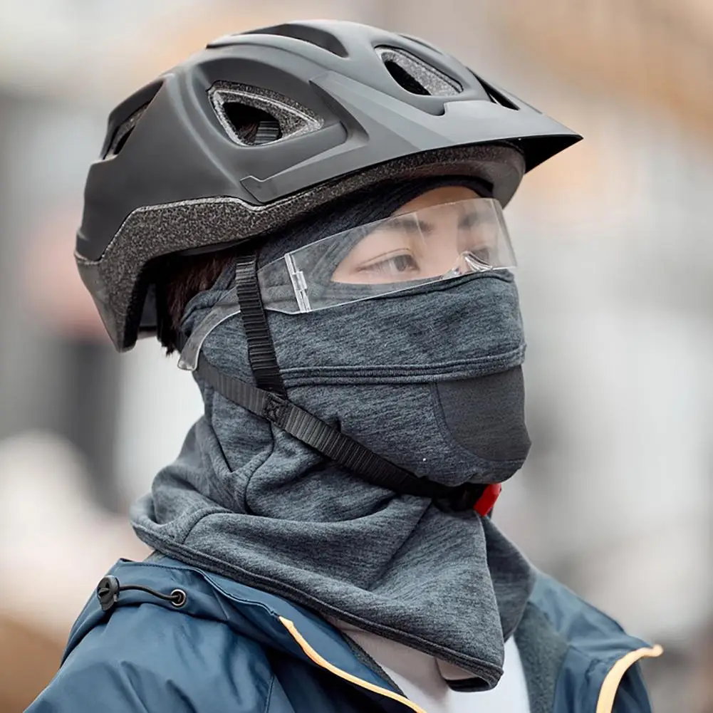 

Двухслойный чехол на лицо велосипеда, очень мягкий непродуваемый толстый чехол для лица для езды на велосипеде, шарф, шапка, лыжное лицо, чехол для катания на лыжах