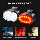 Светильник ры, передние и задние фонари для велосипеда, перезаряжаемые фары для горного велосипеда, фасветильник, задсветильник фонари, фонари для велосипеда, Аксессуары для велосипеда