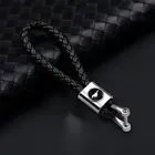 Автомобильный кожаный брелок для ключей 3D чехол для ключей автомобильные товары Ford Mustang Shelby Cobra GT350 GT500 V6 V8 Roush Laguna Seca Tailgate