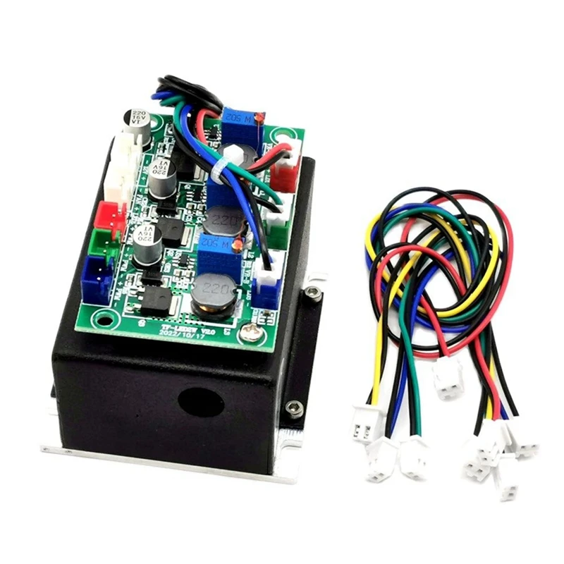 

SEWS-5W White Light Red/Green/Blue RGB Laser Diode Module Stage Lighting TTL W5000