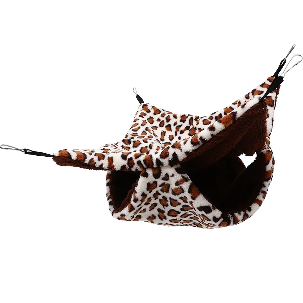 

Pet Warm Cotton Nest Sleep Sack Washable Hamster Bed Spot Resting Hammock Bunk Cage Winter Chinchilla Comfortable