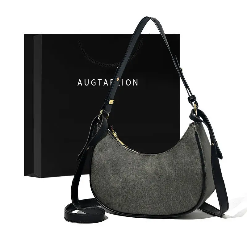 

Ladies Chain Shoulder Crossbody Bag New Fashion Female Cute Square Tote Bags High Quality Women'S Designer Handbag Jeans Color