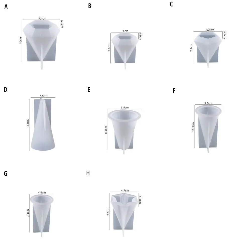 Силиконовая Форма Для Изготовления Ювелирных Изделий Колец И Конусов Сделай Сам