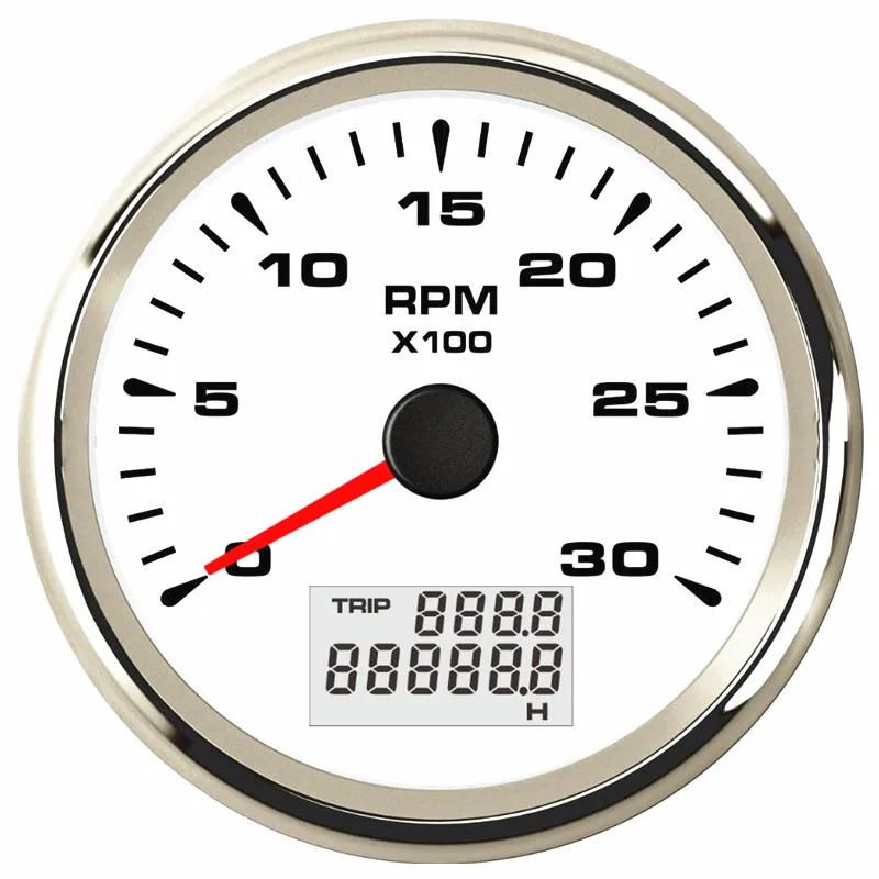 Тахометры приборной панели датчики 85 мм 0-3000 об/мин счетчики Rev тахометр Sus316L