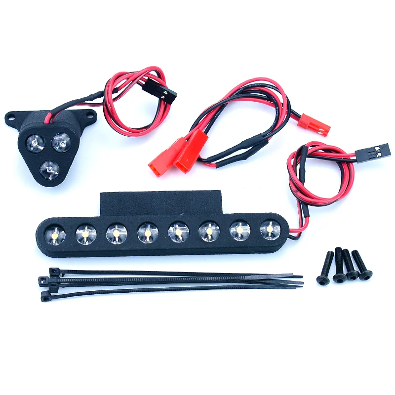 

Светодиодные фары, система освещения задних фонарей для 1/8 ARRMA NOTORIOUS 6S V5 4X4 BLX Stunt Truck Car