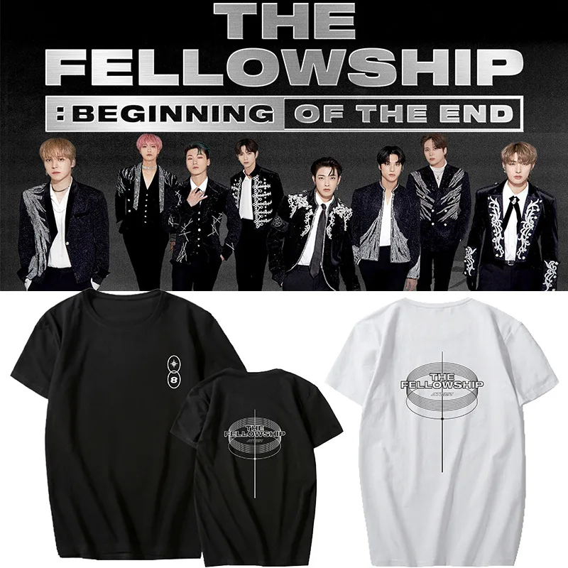 

KPOP ATEEZ 2022 WORLD TOUR T Shirt Summer Women's Casual Y2k Short Sleeve