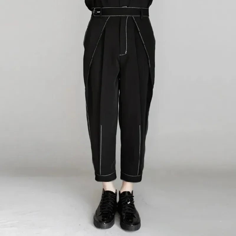 Мужские укороченные новые осенние свободные ботинки и брюки молодежные