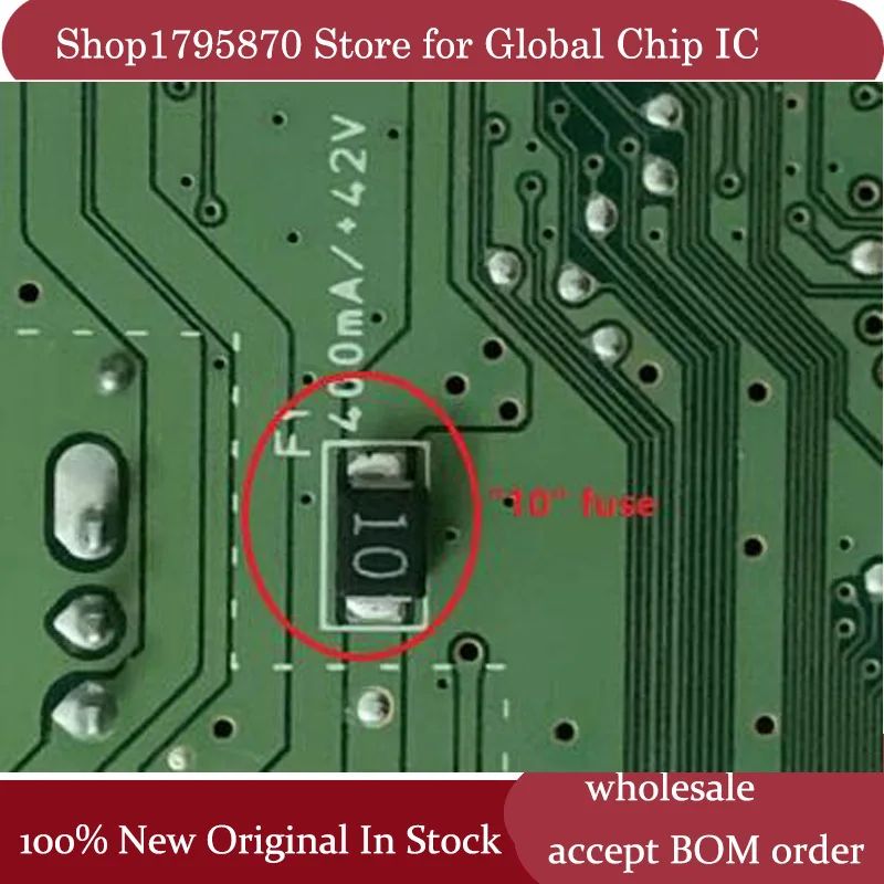 10-50 шт./лот для Playstation 2 PS2 SMD предохранитель 50 10 100 63 30 маркировка новый