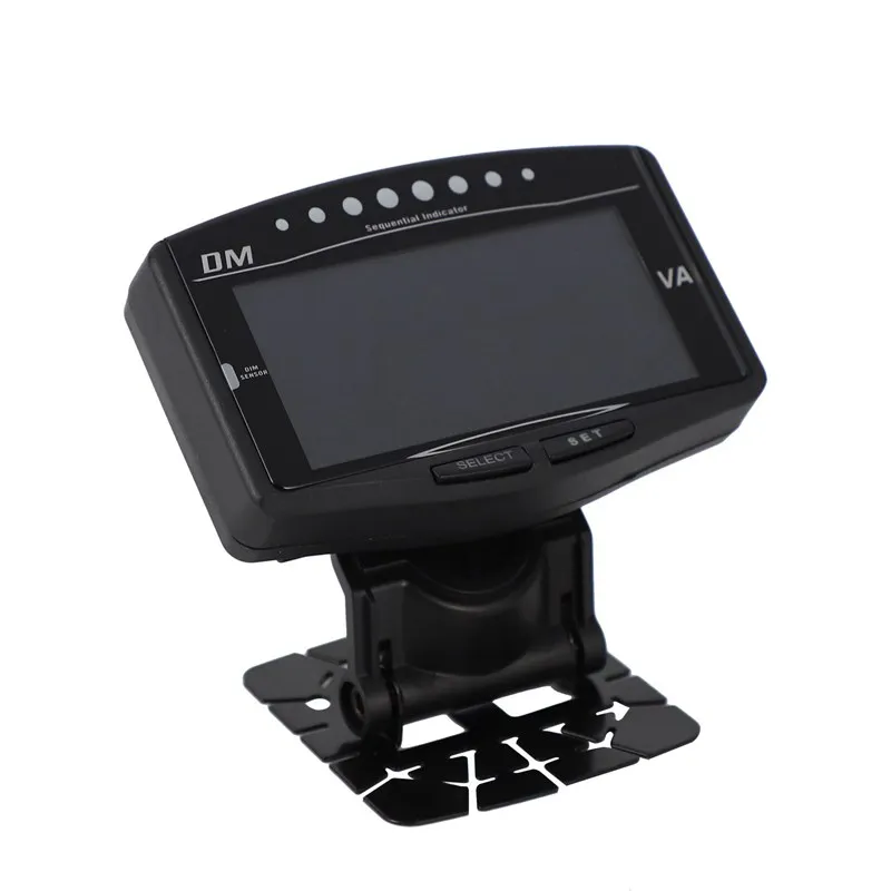 6 в 1 Универсальный Автомобильный цифровой ЖК-манометр Манометр вольтметр датчик